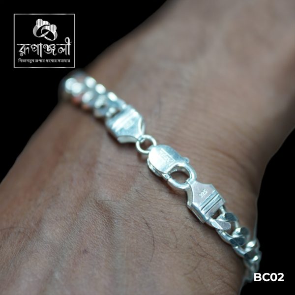 Bracelets (925 Sterling Italian Silver) - রুপার ব্রেসলেট