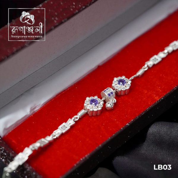 Ladies Bracelets 925 Sterling Silver - রুপার লেডিস ব্রেসলেট