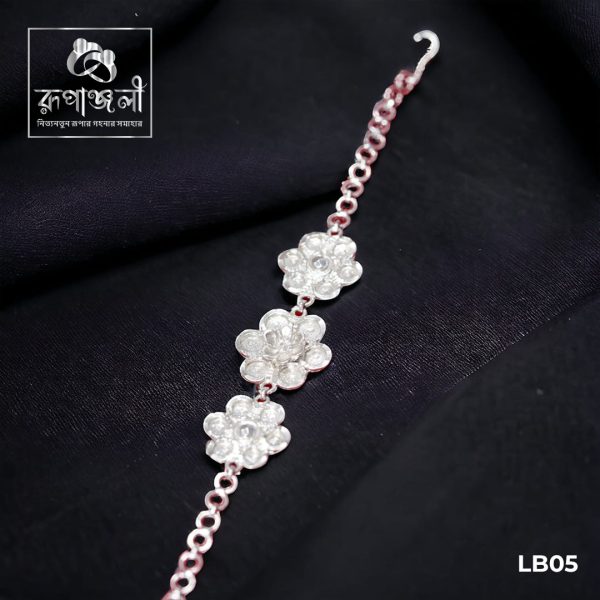 Ladies Bracelets 925 Sterling Silver - রুপার লেডিস ব্রেসলেট