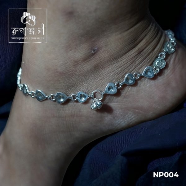 3 Vori Silver Nupur - ৩ ভরি রূপার নূপুর