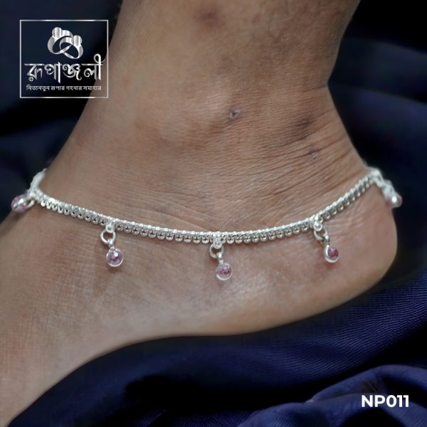New Model Lightweight Silver Payel - রূপার পায়েল