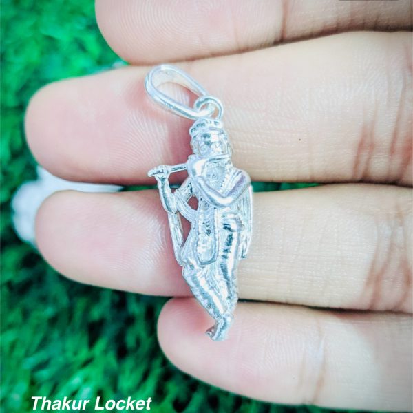 Silver Thakur Locket
