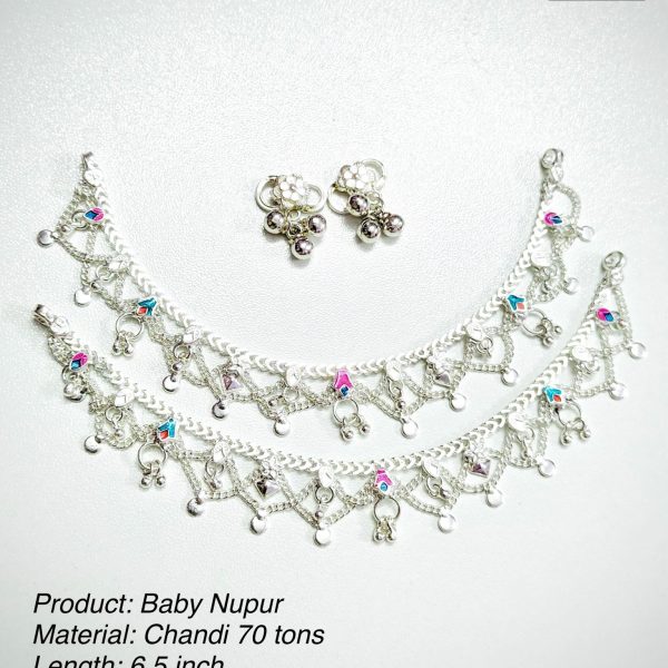 Baby Silver Nupur
