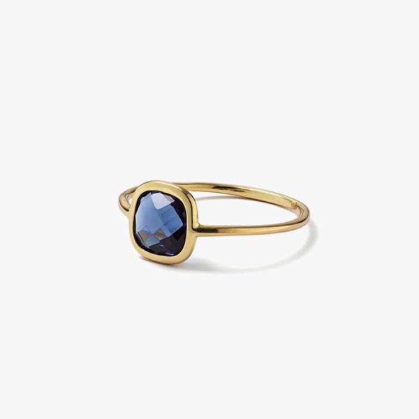 Mae Ring Dark Blue