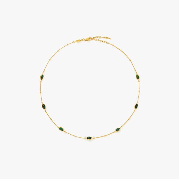 Magma Gemstone Charm Choker