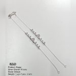Silver Nupur (Anklet) — 70 Tons, Deluxe, 10.5 inch (1 vori 7 ana 3 rotti)