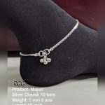 Silver Nupur (Anklet) — 70 Tons, 10 inch (1 vori 9 ana)