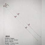 Silver Nupur (Anklet) — 70 Tons, Deluxe, 10 inch (13 ana 2 rotti)