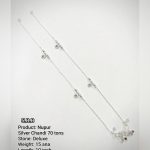 Silver Nupur (Anklet) — 70 Tons, Deluxe, 10 inch (15 ana)