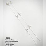 Silver Nupur (Anklet) — 70 Tons, Deluxe, 10 inch (15 ana)