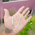 Ladies Silver Chain — 925 Italian, 17 inch (12 ana 3 rotti)