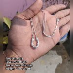 Silver Chain — 925 Italian, Cubic Zirconia (7 ana 2 rotti)