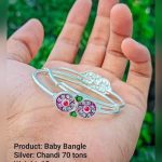 Baby Silver Bangle — 70 Tons (13 ana)