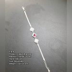 Ladies Silver Bracelet — 70 Tons, Deluxe, Adjustable (1 vori 4 rotti)