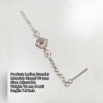 Ladies Silver Bracelet — 70 Tons, 7.5 inch (10 ana 5 rotti)
