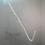 Ladies Silver Bracelet — 70 Tons, Deluxe, Adjustable (12 ana 4 rotti)