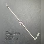 Ladies Silver Bracelet — 70 Tons, Deluxe, Adjustable (12 ana 5 rotti)