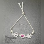 Ladies Silver Bracelet — 70 Tons, Deluxe, Adjustable (13 ana 5 rotti)