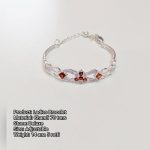 Ladies Silver Bracelet — 70 Tons, Deluxe, Adjustable (14 ana 5 rotti)