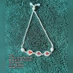 Ladies Silver Bracelet — 70 Tons, Deluxe, Adjustable (14 ana)
