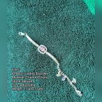লেডিস ব্রেসলেট - Ladies Silver Bracelet — 70 Tons, Deluxe, Adjustable (15 ana 3 rotti)