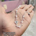 Ladies Silver Bracelet — 70 Tons, Deluxe, 8 inch (7 ana 4 rotti)