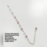 Ladies Silver Bracelet — 70 Tons, Deluxe, 8.5 inch (9 ana 3 rotti)