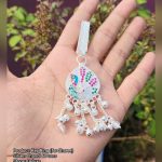 Silver Key Ring (for Saree) — 60 Tons, Deluxe, 7 cm (1 vori 11 ana 3 rotti)