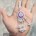 Silver Key Ring (for Saree) — 60 Tons, Deluxe, 11 cm (2 vori 4 ana)