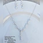 Silver Jewellery Set — 925 Italian, Cubic Zirconia, Adjustable (15 ana 4 rotti)