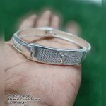 Silver Bangle — 70 Tons, Deluxe, Adjustable (2 vori 8 ana 4 rotti)