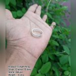 Silver Finger Ring — 70 Tons, Deluxe, Diameter 2 cm (6 ana)