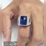 Silver Finger Ring — 925 Italian, Cubic Zirconia (11 ana 1 rotti)
